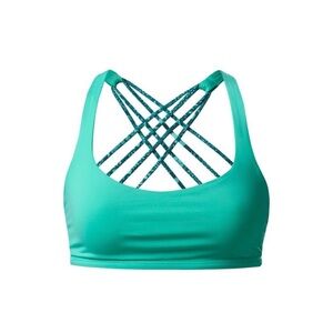 Like New Lululemon Free To Be Wild Sports Bra Size 4 Turquoise and Bali Blue